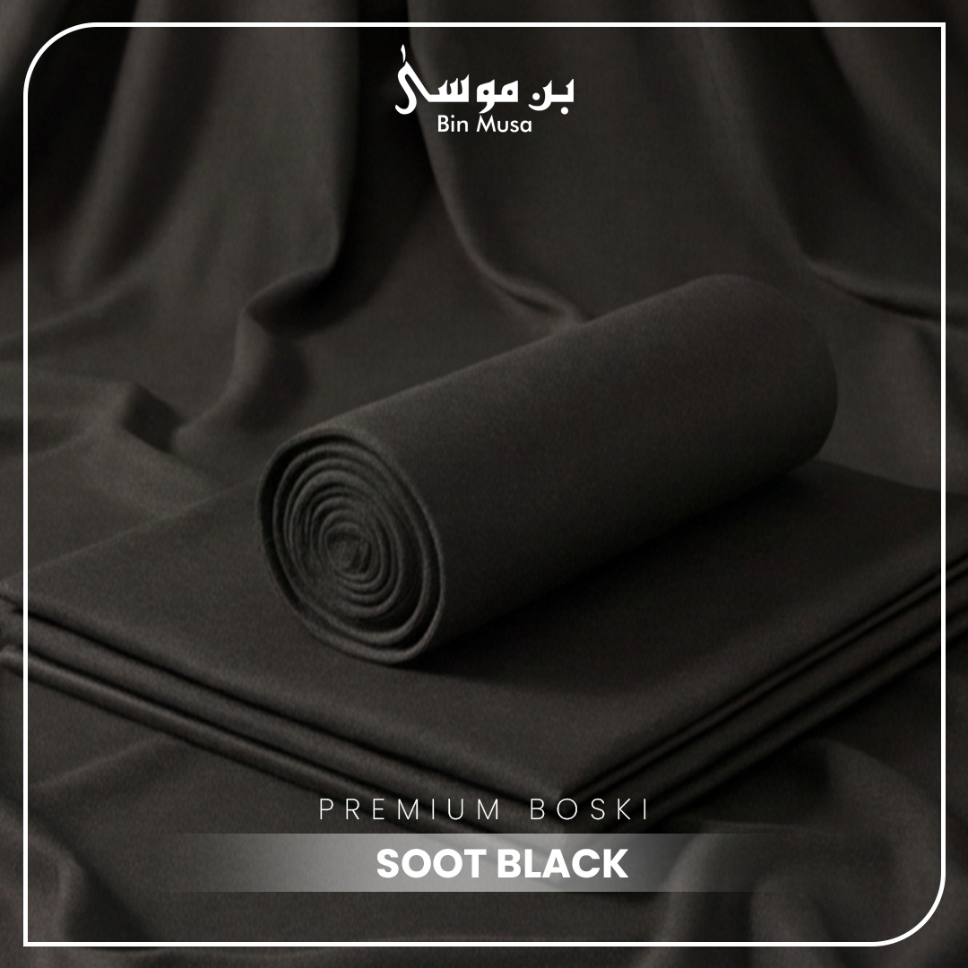 Boski Wash & Wear Soot Black