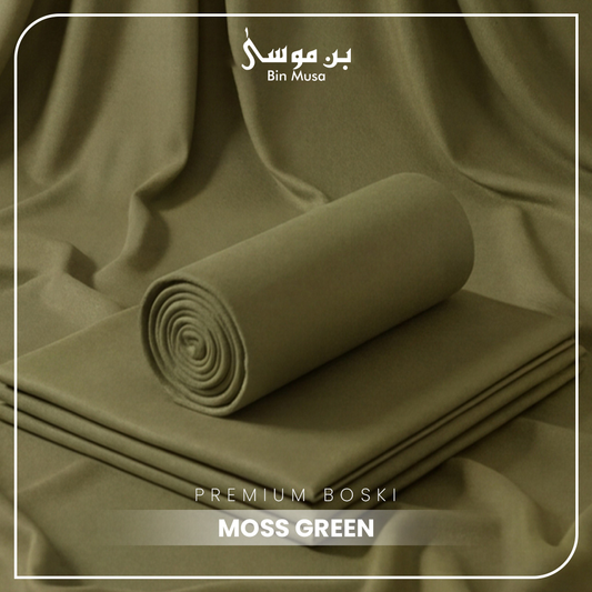 Boski Wash & Wear Moss Green