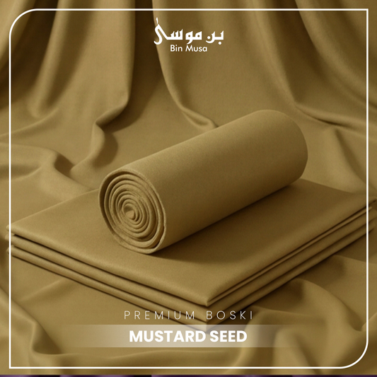 Boski Wash & Wear Mustard Seed