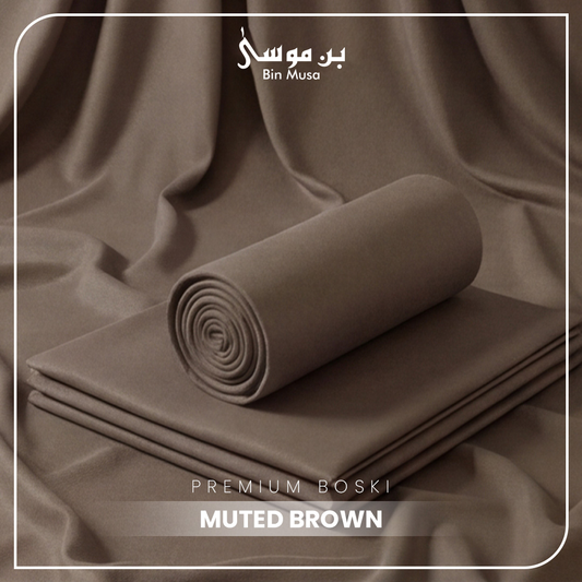 Boski Wash & Wear Muted Brown