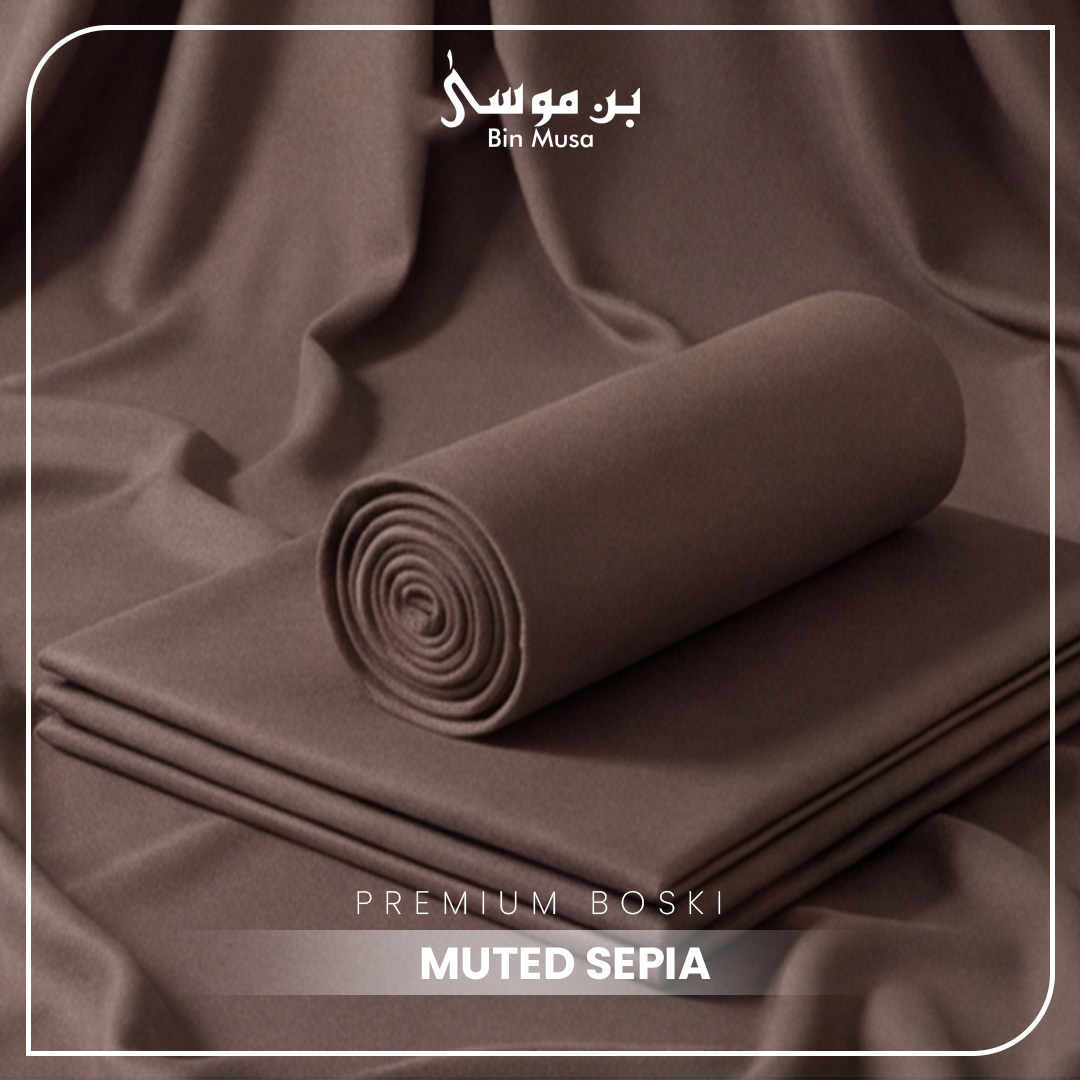 Boski Wash & Wear Muted Sepia