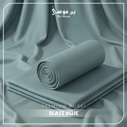 Boski Wash & Wear Slate Blue