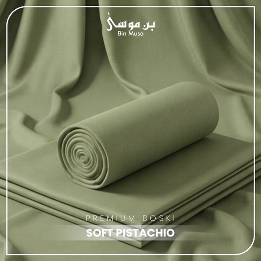 Boski Wash & Wear Soft Pistachio